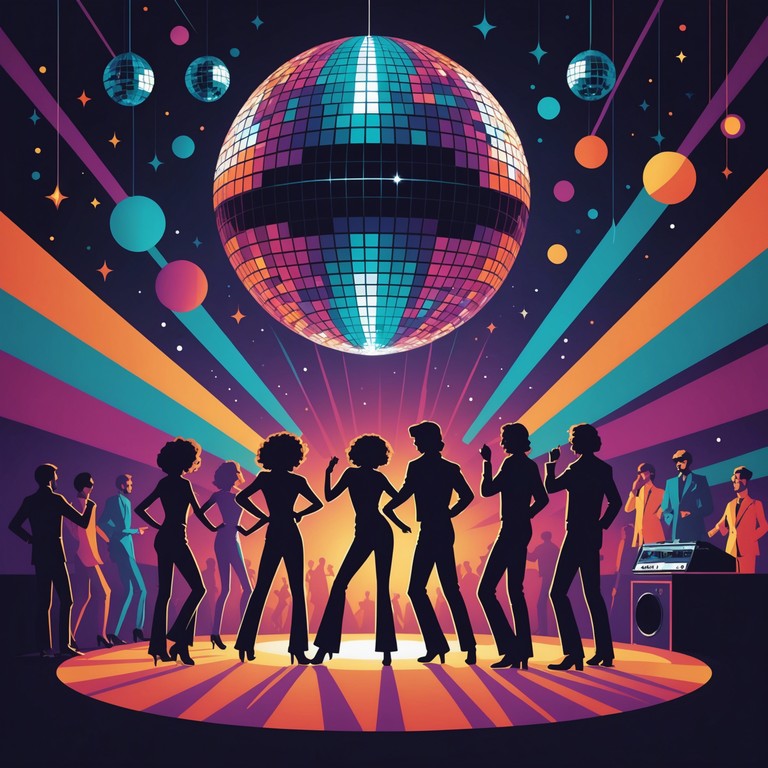 Immerse in a euphoric sonic experience where retro disco beats fuse with exuberant funk melodies to transport listeners to an electrifying dance environment.