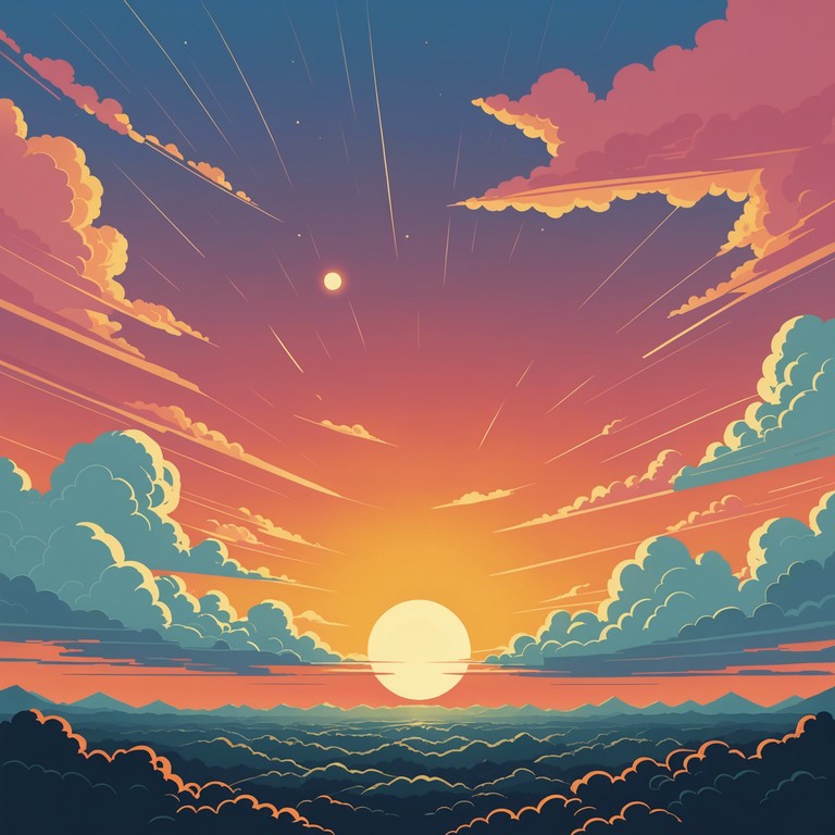 This track captures the profound essence of liberation and growth, illustrated through sweeping orchestral movements and a building crescendo that mirrors the exhilarating sense of breaking free from constraints. The composition is rich with dynamic contrasts and a triumphant finale, evoking images of soaring across vast, open skies.