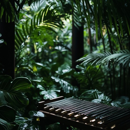 Delve deeper into the heart of a verdant wilderness where each note played on the marimba resonates with the whispers of trees and the subtle calls of the woodland. Experience how music can turn into a narrative that speaks for the untold secrets of the forest, providing a calming, thoughtful landscape for reflection.