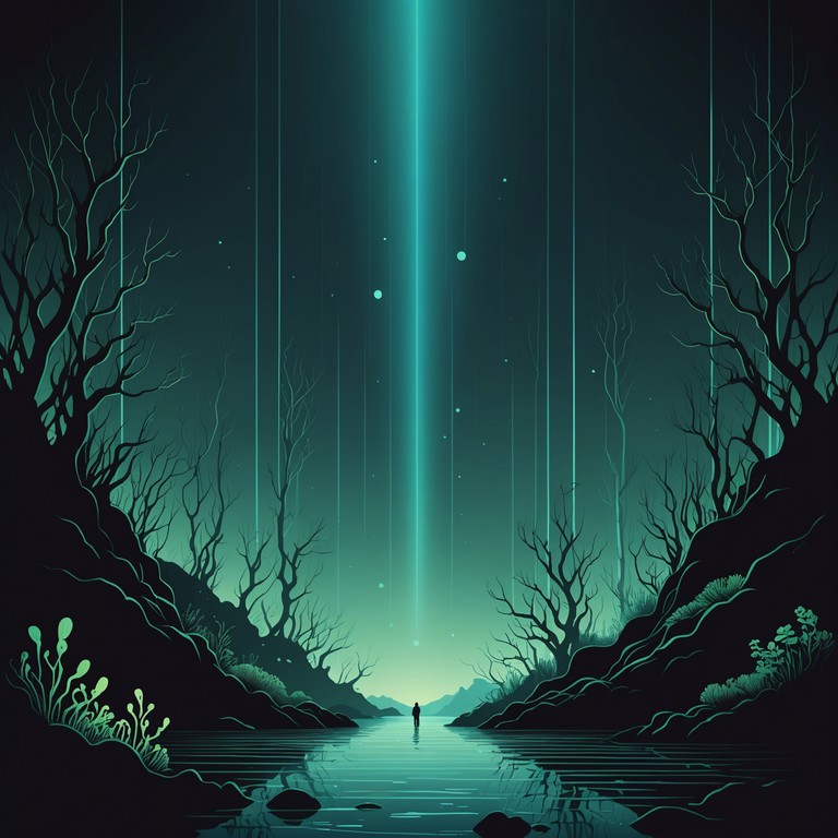 This track invokes the feeling of exploring uncharted, deep aquatic alien terrains. The soundscape blends eerie underwater sound effects with majestic symphonic layers, creating a sense of both danger and awe.