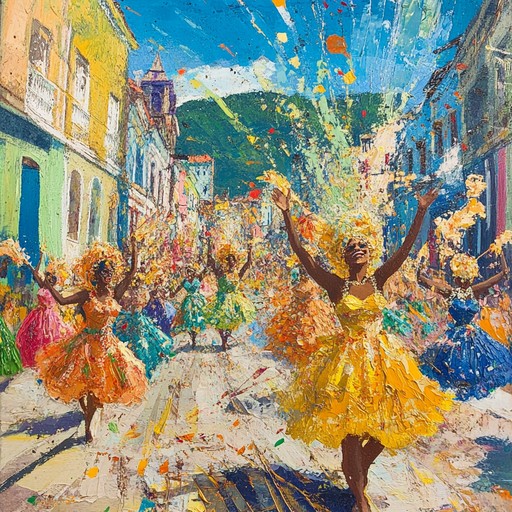 A joyful instrumental that immerses listeners in the pulsating beats and vibrant melodies of brazilian carnival, featuring energetic percussion and lively brass to bring the festivities to life.