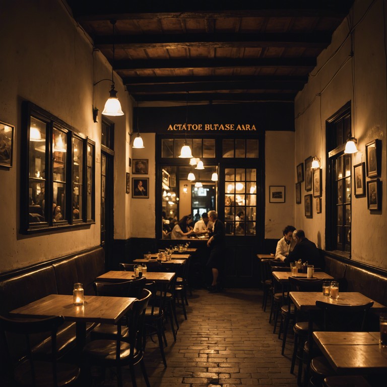 This instrumental tango track captures the essence of a bygone era in buenos aires, with its slow, melancholic rhythms and nostalgic atmosphere. The music transports the listener to a dimly lit cafe, where the echoes of the past linger in each note. The piece combines traditional elements with a sense of deep longing and reflection, perfect for those seeking a musical escape to the romantic streets of old buenos aires.