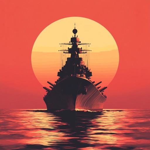 An uplifting instrumental march reflecting the spirit and courage of the russian navy, combining bold brass and stirring melodies to evoke images of majestic ships and brave sailors