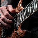 heavy guitar riffs dominate the track