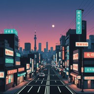 upbeat tempo captures tokyo's night energy