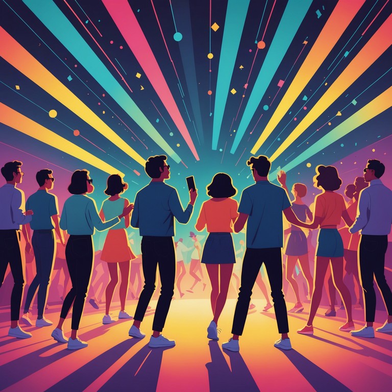 An invigorating upbeat instrumental track meant for high energy dancefloors, capturing the essence of celebration and liveliness with its perfect blend of dance rhythms and captivating synths.