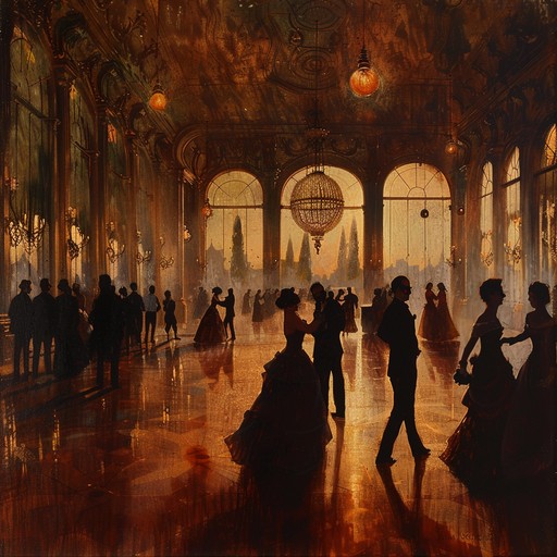 This piece unfolds like a dark fairy tale, using captivating waltz rhythms and minor key progressions to evoke the atmosphere of a ghostly masquerade ball. The ominous yet graceful melodies intertwine, sending shivers down your spine as you glide through a twilight world of mystery and intrigue.