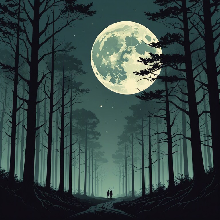 This song transports the listener into a haunting atmosphere of mystery and introspection, as if wandering through an ancient, moonlit forest with only the sound of their footsteps for company. Delicate mandolin strings pluck out a melody that weaves between empowering and unnerving, holding secrets of the dark woods.