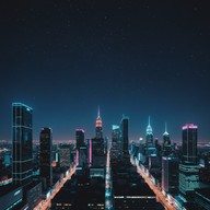 energetic beats meet urban night vibes