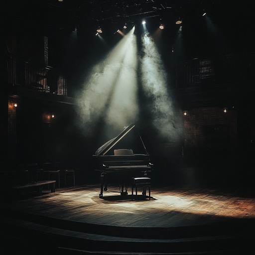 An instrumental piece that captures the eerie atmosphere of an abandoned cabaret, blending haunting piano with subtle, unsettling undertones to evoke a sense of mystery and nostalgia.