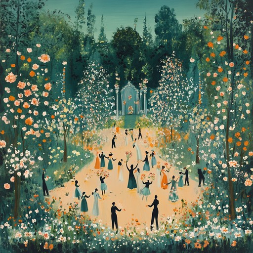 A vivacious fusion of traditional symphonic elements and modern neoclassical flair, creating an invigorating and dynamic piece. The melody, driven by lively strings, dances through energetic phrases and playful harmonies, evoking images of a lively yet sophisticated celebration. Vibrant orchestral arrangements keep the piece uplifting and spirited. Perfect for bright, joyous moments.