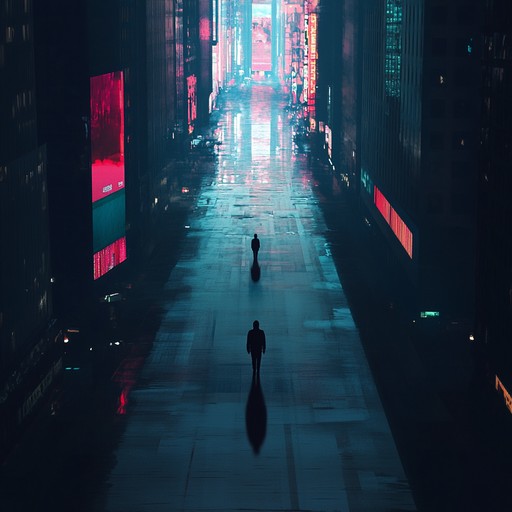 An instrumental melancholic electronica track that weaves haunting melodies with atmospheric synths and gentle beats to evoke feelings of nostalgia and introspection.