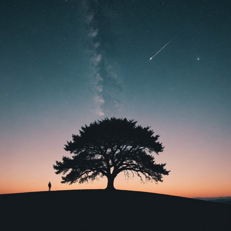 A mesmerizing journey through orchestrated rock textures blended with hypnotic symphonic sweeps, creating a vivid musical narrative that feels like traversing the universe. Intricate guitar solos interlace with string crescendos to produce a cosmic soundscape.