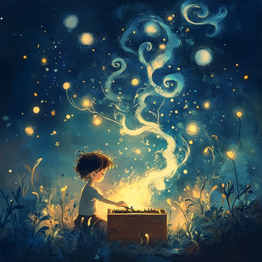 This instrumental track features a mysterious melody played on the music box, leading children into whimsical, dreamlike realms. The soft ambient tones create a magical atmosphere that sparks imagination and invites young listeners on an enigmatic journey.