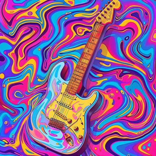 Embark on a wild journey through the unpredictable grooves of 70s funk, guided by a dynamic electric guitar. This track embraces dissonant sounds, irregular rhythms, and a cosmic energy that creates a vivid, chaotic musical adventure.