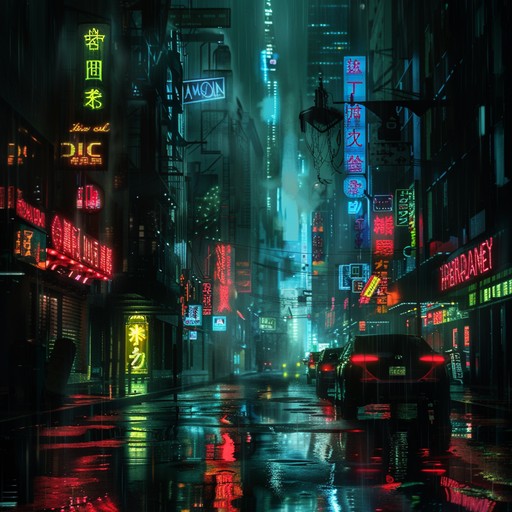 A sensual instrumental track set against the backdrop of an electrified cityscape. It combines lush synth textures, evocative basslines, and an undeniable groove that sets the stage for steamy urban adventures. Steeped in synthwave nostalgia, it's perfect for creating a mood of sultry seduction.