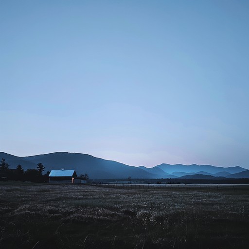 A country song infused with intriguing undertones and subtle complexities. Shaped around the pallet of rural american heartlands, the instrumentation carries a haunting echo that resonates with the vast landscapes, evoking the feeling of old mysteries whispered by winds across the plains. It crafts a narrative without words, deep in the rural heart of america where each note plucked on the banjo carries the weight of untold stories.