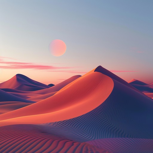 This track encapsulates the essence of a mystical journey through the vast deserts of the middle east, blending traditional instruments with a modern ambient influence to create a soundscape that feels both ancient and contemporary. The music conveys the vast, open spaces and the timeless spirituality of the desert.