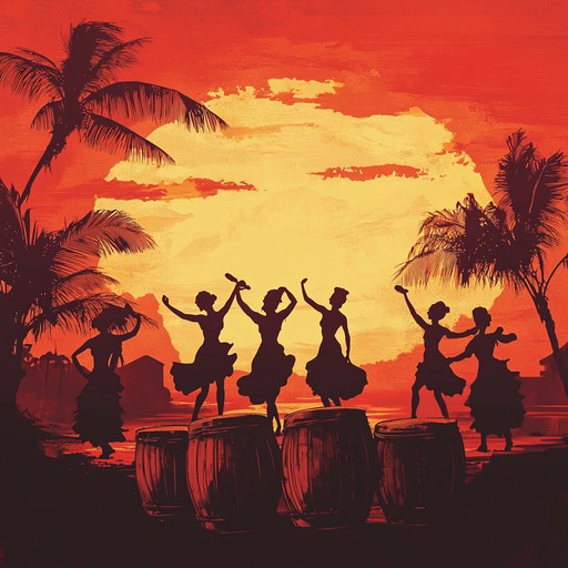 A captivating instrumental rumba that blends fiery rhythms and pulsating beats, transporting listeners to a vibrant night in havana where the music never stops.