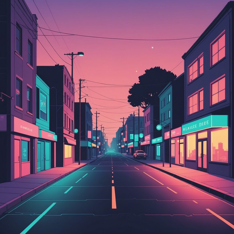 A k pop instrumental track capturing the essence of wandering alone on illuminated city streets at night. The soft beats blend with airy synths creating an atmospheric soundscape that reflects a mix of melancholy and the beauty of solitude.