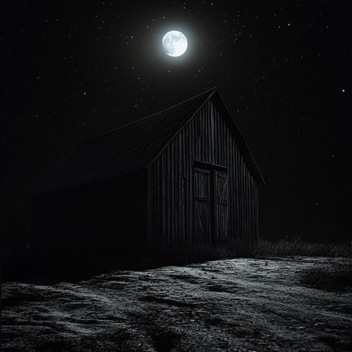 Imagine an abandoned barn in the dead of night. The dark, creaky wooden floorboards and rusted farm tools set a chilling backdrop. A lone banjo plays a haunting melody, accompanied by a subtle fiddle that adds a ghastly atmosphere. It's as if ghostly appalachian spirits are having a midnight jam session, narrating eerie tales of long forgotten times.