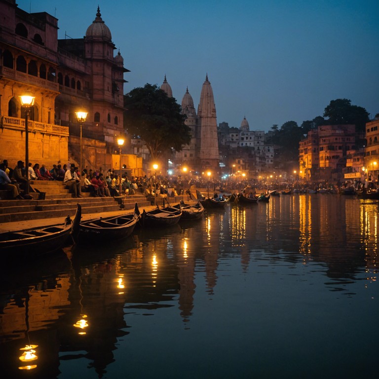 This track fuses the profound, meditative tones of a sitar with the vibrant, deep textures of rock instrumentation, crafting a musical journey that reflects the timeless spirit of the ganges and its significance to both past and contemporary cultures.