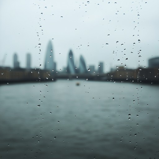 Echoes by the river is a more pensive track focusing on the melancholic and introspective emotions that come with a solitary walk along a misty thames. The electric piano's slow, deliberate notes mimic the gentle patter of raindrops on the river's surface, creating a meditative soundscape.