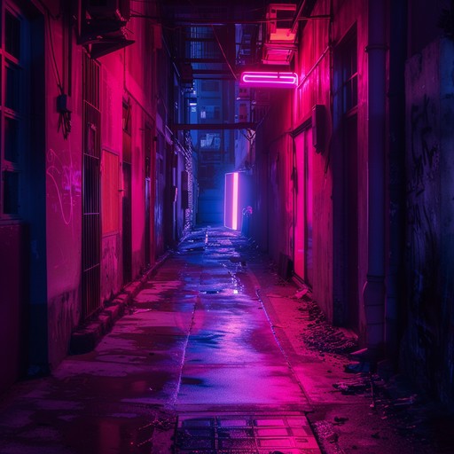 An unsettling fusion of cold, tingling synths and pulsating drum beats. Drawing from the neon drenched aesthetics of the 1980s, this composition evokes a sense of solitude and mystery, navigating through darkened urban landscapes and spectral encounters. Perfect for crafting eerie atmospheres, it combines mechanical rhythms with hauntingly melodic lines.