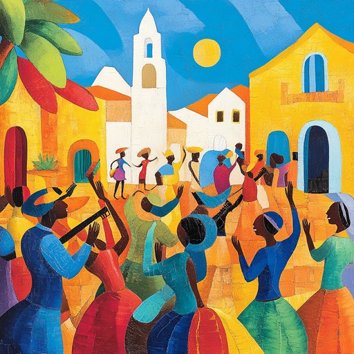 This track bursts with energetic beats and lively rhythms, evoking the spirit of summer block parties. Featuring vibrant trumpet melodies and dynamic percussion, it creates a cheerful and joyful atmosphere, perfect for dancing and celebrating with others.