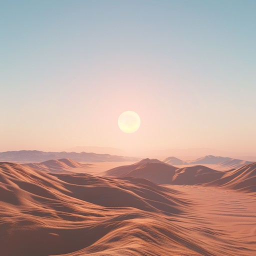 A serene journey through the vast sahara, blending traditional tribal drums with ambient melodies to evoke the tranquillity of a desert sunrise. The soothing rhythms and haunting harmonies create an emotional, atmospheric soundscape that transports you to another world.