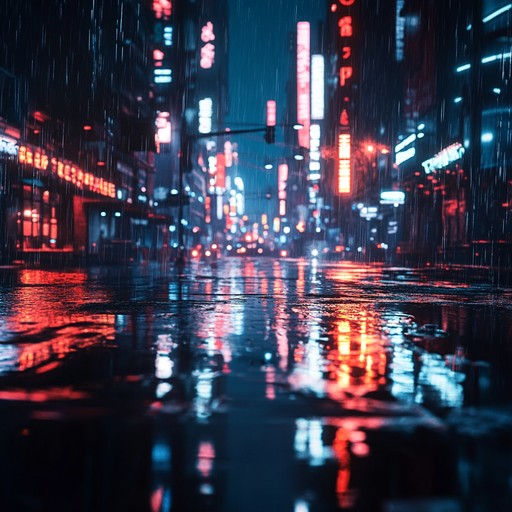 Immerse in a world where neon lights flicker to a pulsating rhythm, and haunting, futuristic soundscapes create a hypnotic cyberpunk atmosphere. Harmonious blends of electronic textures and mesmerizing beats will captivate and transport listeners to a dystopian future.