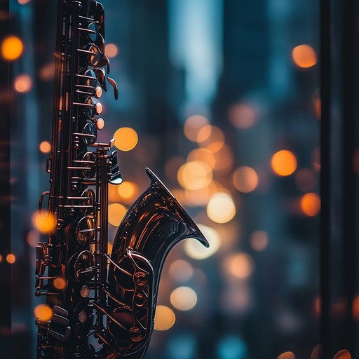 This instrumental track blends smooth saxophone melodies and funky rhythms to evoke the mysterious allure and sophistication of city nights, perfect for late night atmospheres.