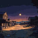 haunting melodies in an eerie western setting.