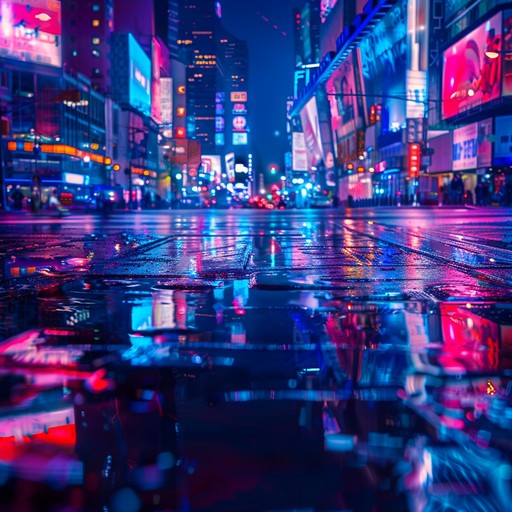 Immerse yourself in the vibrant sounds of a sophisticated j pop instrumental, featuring intricate melodic lines and harmonies that evoke the feeling of wandering through a neon lit metropolis. This track blends modern electronic elements with classical instrumentation, creating a rich, textured soundscape that is both uplifting and contemplative.