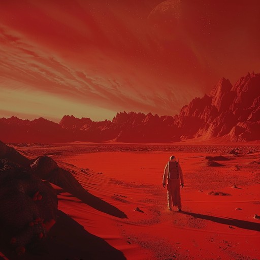 Imagine a pulsating techno beat echoing across the red martian landscape as astronauts and space explorers gather for an otherworldly rave under the stars. Driving basslines, spacey synth arpeggios, and robotic voice samples create an intense, high-energy vibe that transports listeners to a distant planet where the party never stops.