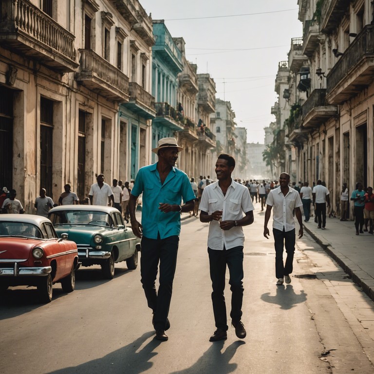 A heartwarming journey through the rhythmic soundscapes of cuba, as the trumpet leads with vivacious mambo tunes that energize and uplift the spirits, inviting listeners to embrace the day with positivity and joy.