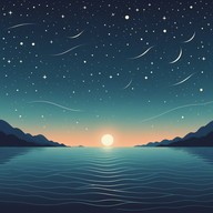 gentle waves, celestial vibes in dreamy soundscape