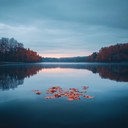 solo guitar evoking peaceful autumn calm