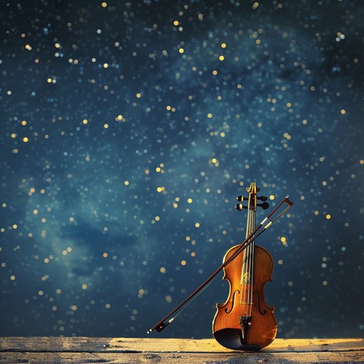 This composition uses soft, lingering violin solos to narrate the beauty and self discovery found in reflective, quiet moments during a night under the stars. It employs minimalistic techniques to leave a lingering impact of calmness and grounded solitude.