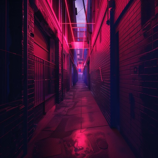 Pulsing bass lines, glitchy synths, and distorted electronic beats create an immersive soundscape, painting a vivid picture of rain-soaked streets illuminated by flickering neon signs. The haunting melodies and eerie atmospheres transport the listener to a dystopian world where danger lurks around every corner