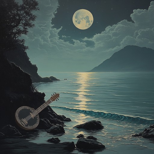 A soothing sitar instrumental that blends hindustani classical and ambient sounds, creating a dream like atmosphere reminiscent of peaceful nights under the moon.