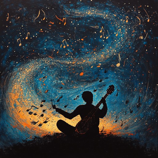 This instrumental piece delves into the depths of hindustani classical music, weaving intense and haunting raga melodies that take the listener on an emotional journey through the night.