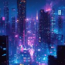 fast paced beats with glowing city nightlife vibes.