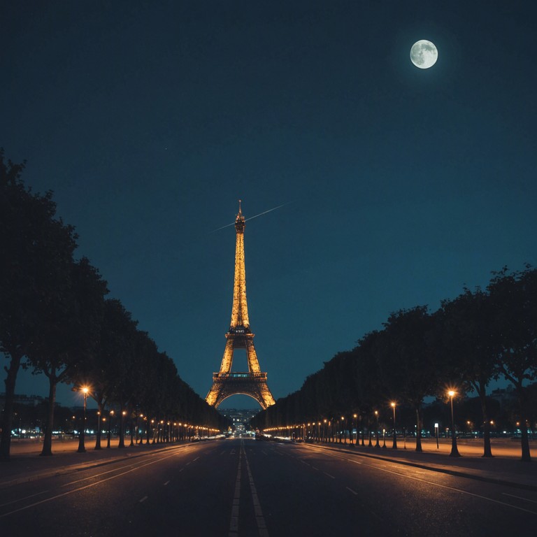 A soothing and emotional jazz ballad featuring a tender saxophone solo that evokes a serene walk along the seine in paris by moonlight. The music flows gently, enriching the soul with its deep feeling of nostalgia and intimate tranquility