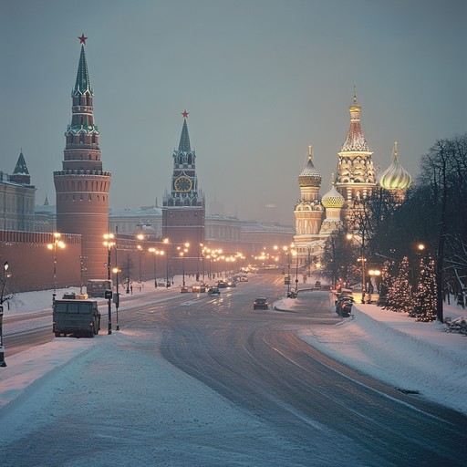 This track evokes the crisp, icy air of a moscow winter, blending traditional russian instruments with subtle modern synth, reflecting the city’s blend of history and modernity. Touches of classical melancholy and pride resonating throughout this soothing yet stirring piece.