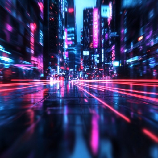 Experience the electrifying rush of a high speed chase through neon lit city streets. Powerful electronic beats drive the relentless pace, while shimmering synth melodies paint a vibrant and thrilling urban landscape.