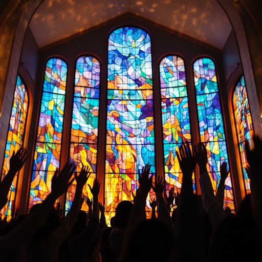 This instrumental track is infused with the ecstatic energy of a gospel choir, designed to uplift and inspire. With a foundation built on vibrant rhythms and soulful harmonies, it captures the joy and spirit of a lively church service. The interplay of organ melodies, rhythmic claps, and tambourine accents creates a dynamic and heartwarming experience that stirs the soul and brings a sense of divine celebration.