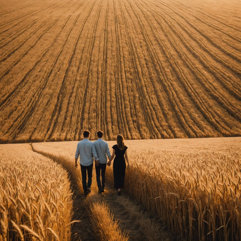 A serene and heartfelt instrumental track that captures the essence of a romantic, dew drenched morning in the countryside. The music paints a picture of an endless horizon, evoking a sense of deep connection and gentle love, perfect for losing oneself in the beauty of the rural landscape.