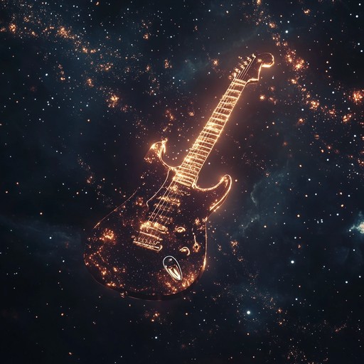 An innovative instrumental song that fuses ambient soundscapes with energetic guitar melodies, evoking the feeling of a voyage through the stars and the wonder of the universe