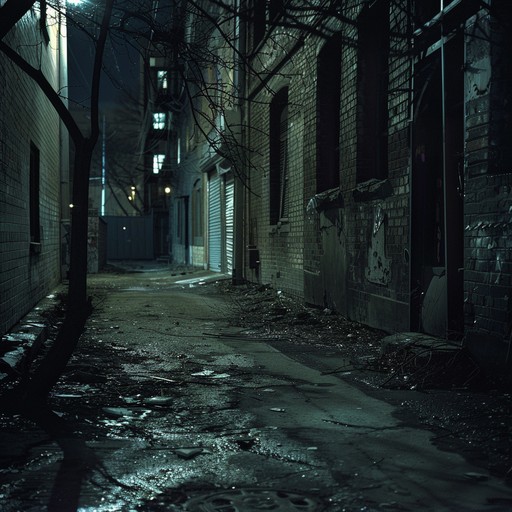 Feel the suspense as dark beats and eerie sound layers create a foreboding atmosphere. Ideal for adding a sense of mystery and intrigue to late night urban adventures